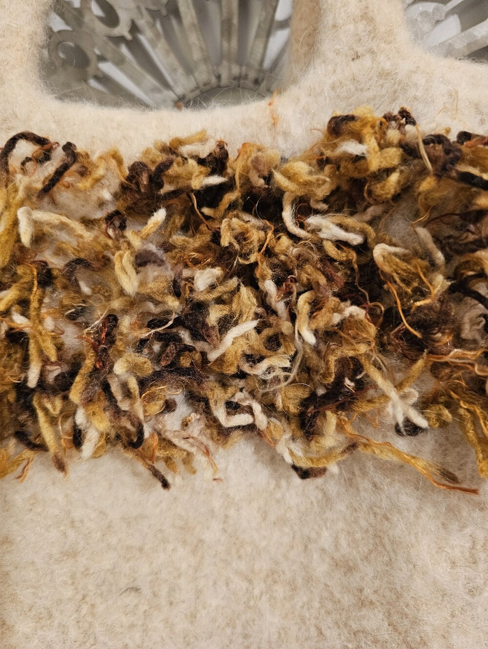 Wool Tote - Picture 3 of 6